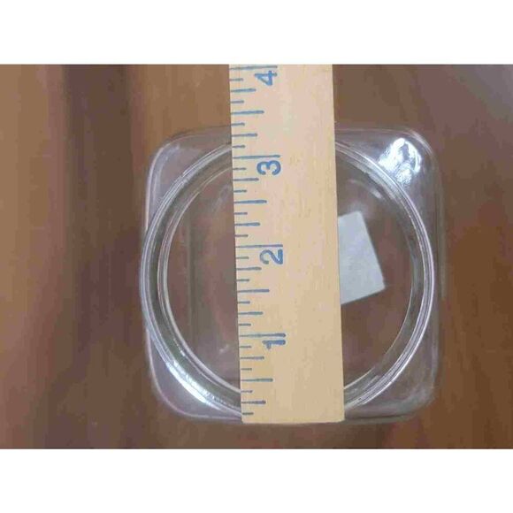 Vintage Square Jar with Mushroom Lid - Picture 7 of 8